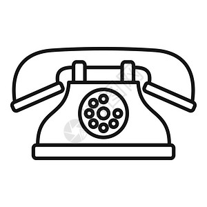 会议室电话插画