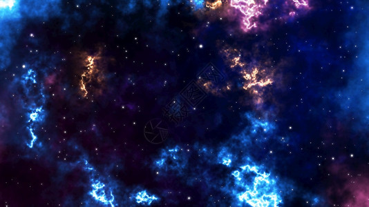 环极星系动画Scifi星系奇幻旅行穿越太空星场在大爆炸中的空间星系飞过与空间的抽象视频暗带色彩多图片