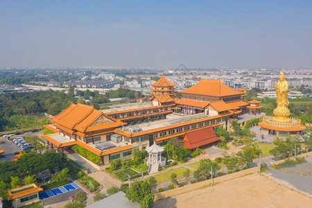 位于泰国曼谷市中心清开石纪念堂ChiangKaiShekMemorialHall的NationalFoGuangShanThai图片