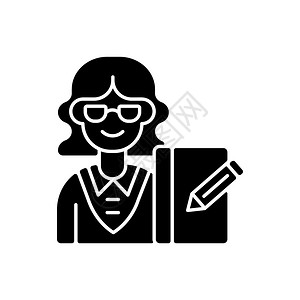 杭州上城区行政服务中心秘书黑格字图标办公室工作行政专业人员个助理