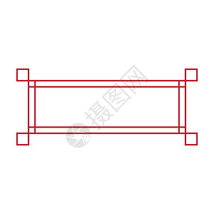 中华风格的边线矢量设计图片