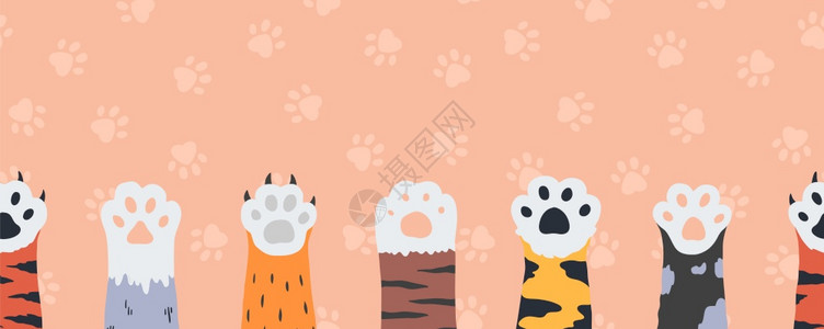 卡通猫背景图片 卡通猫背景素材 卡通猫背景高清图片 摄图网图片下载