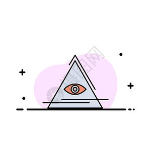 EyeIlluminati金字塔三角商业平线图片