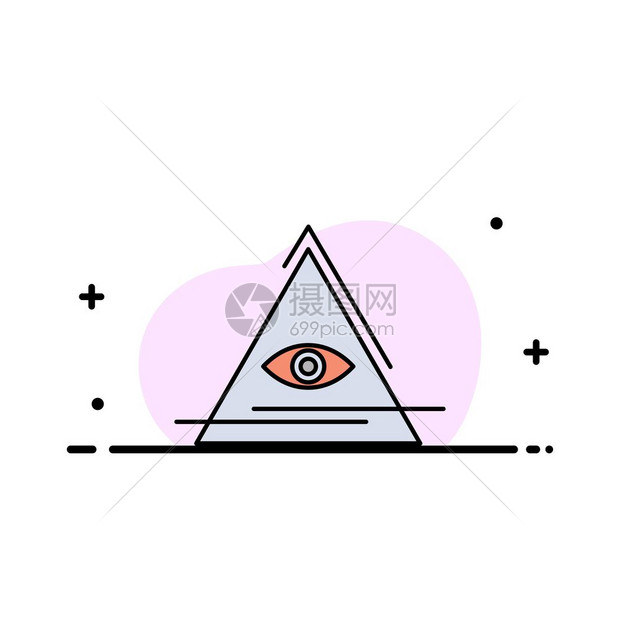 EyeIlluminati金字塔三角商业平线图片