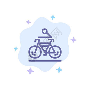 活动自行车蓝赛图标图片