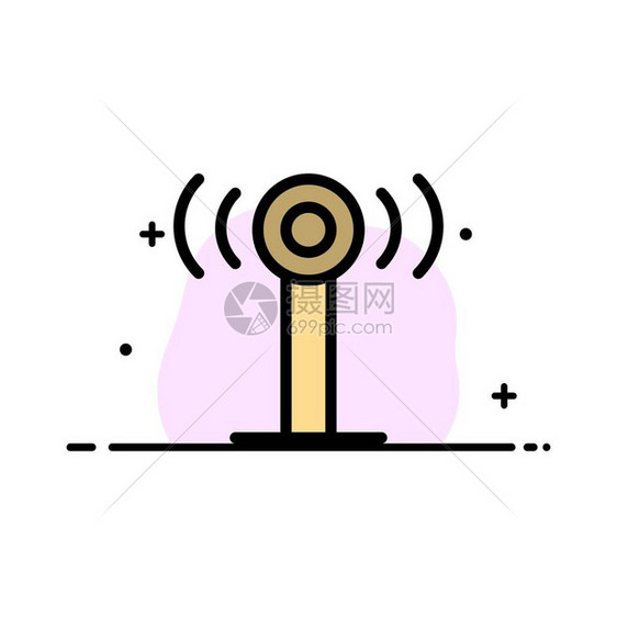 服务信号Wifi商业平板线图片