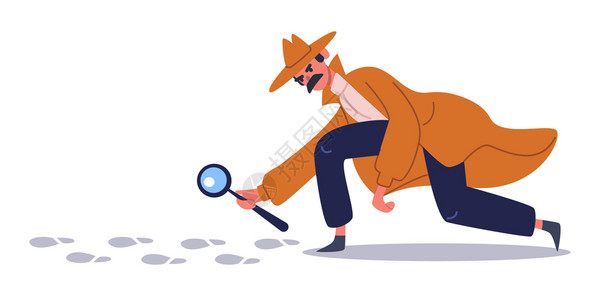 足迹插画_ 足迹卡通_ 足迹插图_手绘_板绘_摄图网