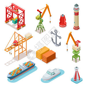 运输码头工业海港 图片