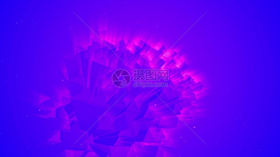 3D射线光几何物体的示例图片