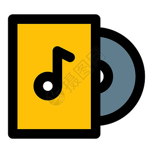 天梯轨迹音乐和频的新歌曲标题cd框插画