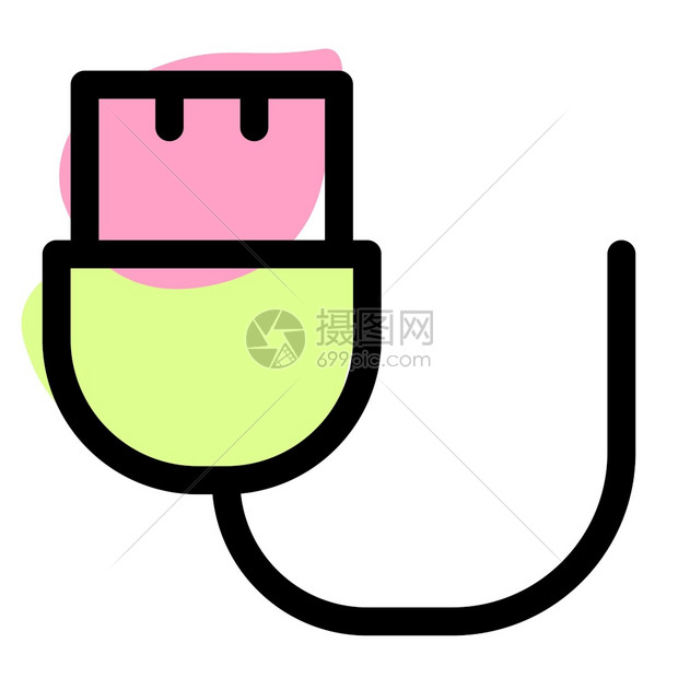 USB接口矢量设计图标插画图片下载-正版图片306786201-摄图网