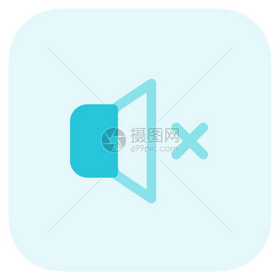 音量哑带有横跨符号Logotype布局图片