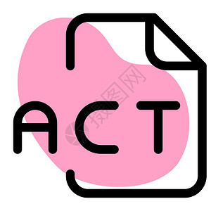 ACT是压缩音频格式布局图片