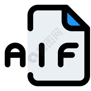 AIF文件是使用音频互换文件格式AIFF创建的音频文件图片