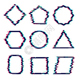 Glitch框架扭曲矩形网络效应损坏了正方动态河马矢量图形表说明方扭曲glitch框架图glitch扭曲矩形网络效应损坏了正方动图片