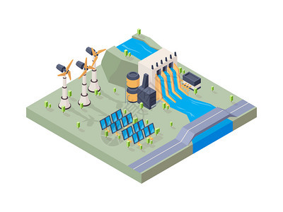太阳能发电厂水力太阳能发电厂图片