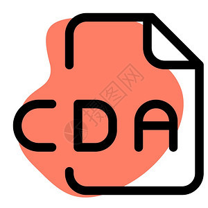 CDA是CD音效快捷键文件格式的扩展名背景图片