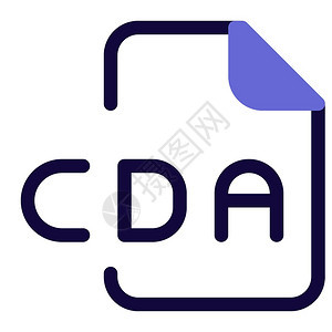 CDA是CD音效快捷键文件格式的扩展名背景图片