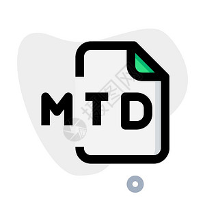 MTD文件图标抽象图标图片