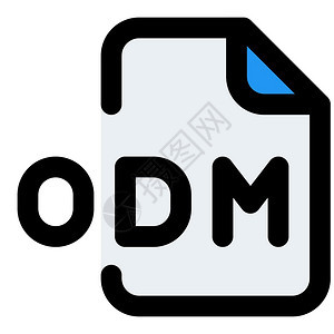 ODD文档快捷键件到位于数字图书馆保留区的文件背景图片