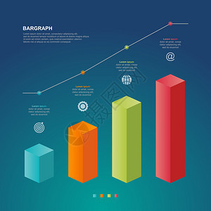 图表统计商业信息内容模板图片