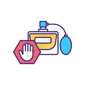 禁止警告指令提示标识插画_禁止警告指令提示标识卡通_禁止警告指令