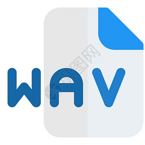 WAV是一种存储音频位流的文件格式标准图片