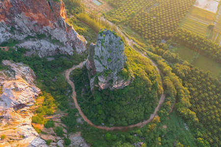 泰国自然景观背黄山图片