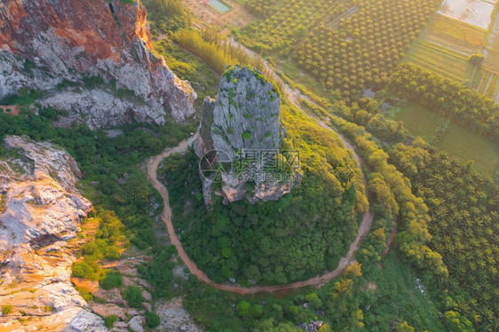 泰国自然景观背黄山图片