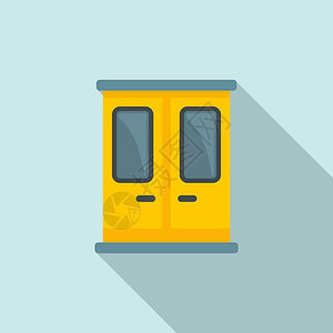 哈尔滨滨州铁路玻璃栈道metro火车门图标用于网络设计的火车门矢量