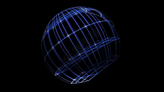 3D环球网络空间插图图片