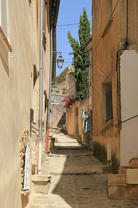 法国贝多因村街道风景图片