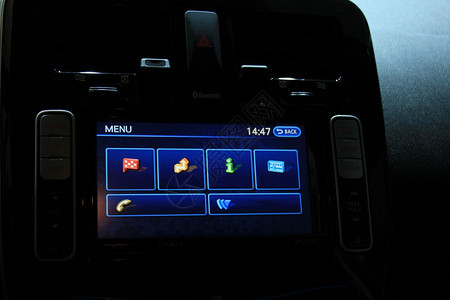 现代汽车数字仪表板显示所有不同功能图片