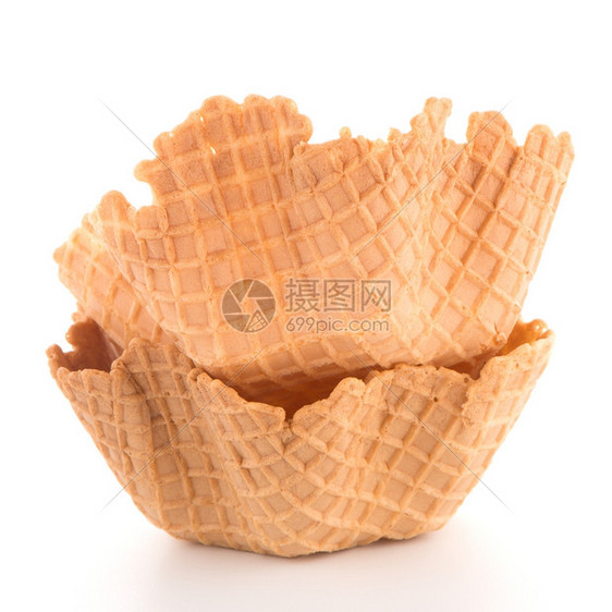 白色背景的Wafer杯子图片