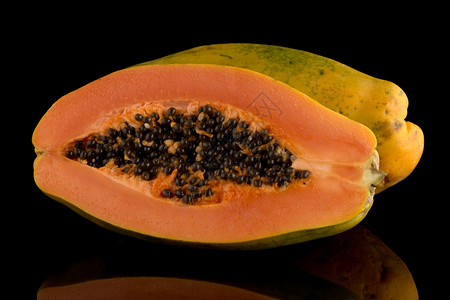 黑底木瓜新鲜又美味的木瓜图片