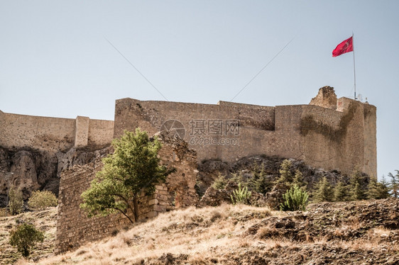 夏季土耳其埃拉齐格历史哈普特城堡图片