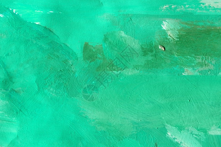 水彩天海摘要艺术绿色背景涂有水彩色背景