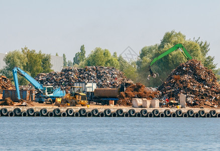 Gdansk废料的分类背景图片