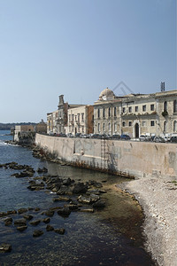意大利南部欧洲西里锡拉库萨老城图片