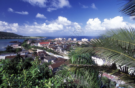 加勒比海域古巴的拉科阿村图片