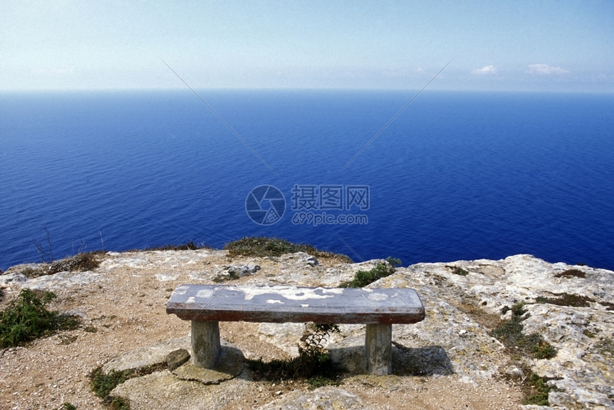欧洲马耳他东海岸的GharHasan洞穴图片