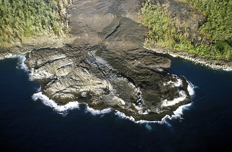 非洲印度洋留尼汪岛四经火山的地貌平原高清图片