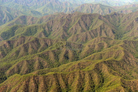 a东南亚泰国北部MeeHongSon北道的清迈至MeeSon的自然和山区图片