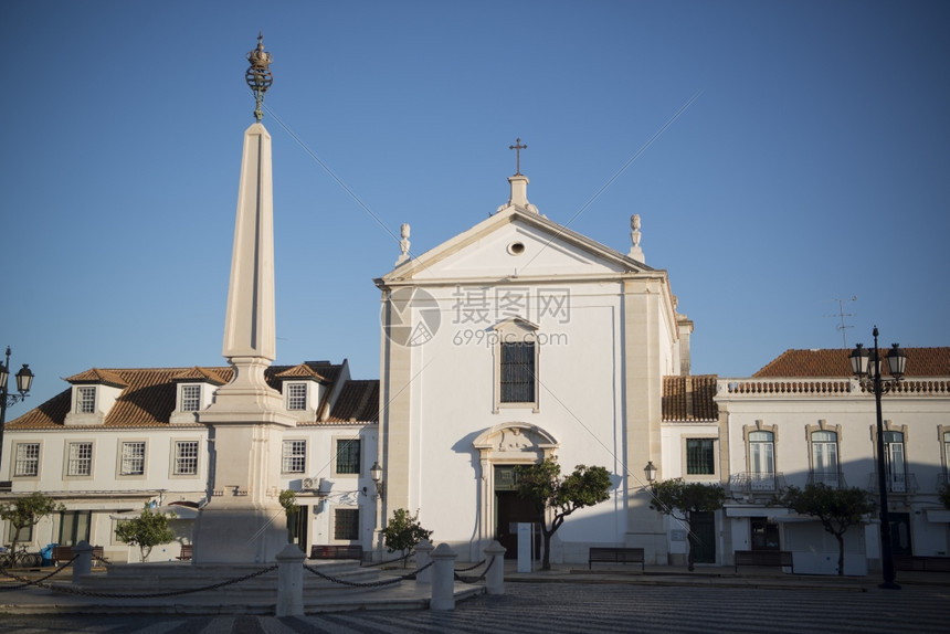位于欧洲葡萄牙南部东阿尔加夫的圣安东尼奥维拉古镇的庞巴尔侯爵公园欧洲葡萄牙阿尔加维维拉真正的老城图片