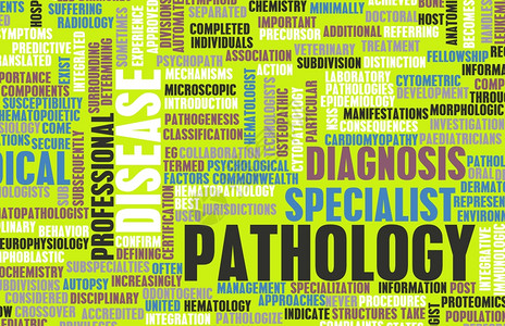 病理学或病理学家医学领域的科学艺术图片
