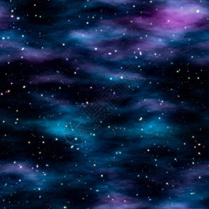 星际银河系作为外层空间背景图片