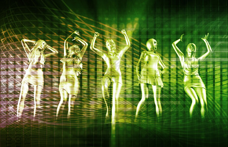 舞蹈软件开发背景图片