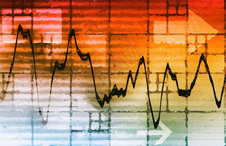 经济发展和预测图分析科学研究图片