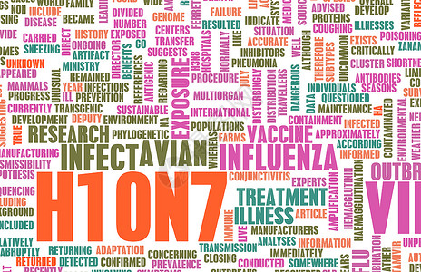 H10N7医疗研究专题概念高清图片