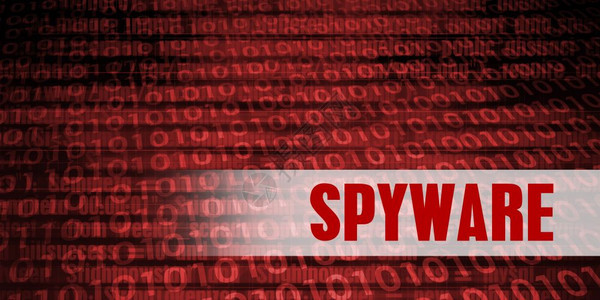 红色二进制技术背景上的间谍安全警告间谍安全警告图片